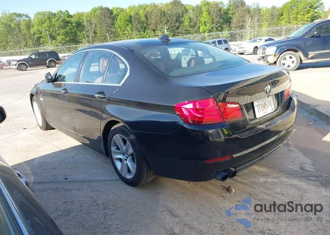 2013 BMW 528I z USA, uszkodzony, nr VIN WBAXG5C52DDY32286